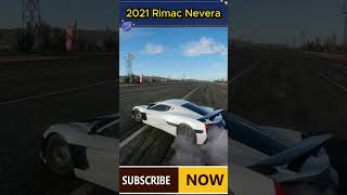 2021 Rimac Nevera forzahorizon5 forzagaming gaming shorts [upl. by Acirtal777]