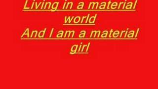 Hilary amp Haylie Duff  Material Girls  Lyrics [upl. by Anne]