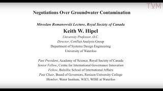 Negotiations Over Groundwater Contamination by Keith W Hipel [upl. by Prent]