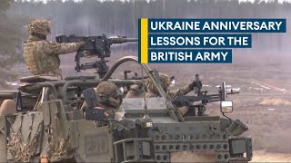 Vital lessons from two years of allout war in Ukraine for British Army [upl. by Derick]