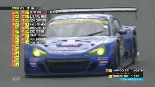 HD版SUBARU BRZ GT300 2012SUPER GT 第6戦富士スピードウェイ予選ダイジェスト [upl. by Isla]