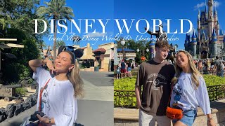 LETS GO TO AMERICA  Disney World Universal studios amp Travel vlog AD [upl. by Franckot]