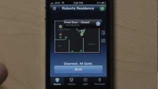 iPhone App for ADT Pulse [upl. by Darill650]