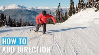 How To Add Direction To Your Butters On A Snowboard [upl. by Odnumyer]