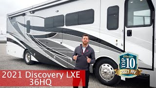 Fleetwood RV Official  2021 Discovery LXE 36HQ 🏆 TOP TEN RV 🏆 [upl. by Babbette]