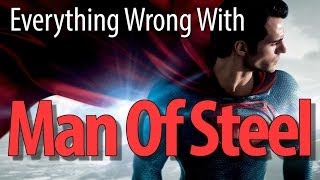 Everything Wrong With Man Of Steel In 8 Minutes Or Less [upl. by Ahsieat37]