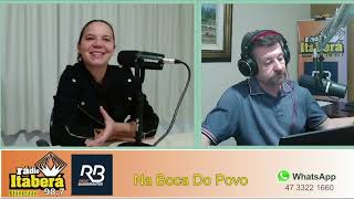 Na Boca do Povo entrevista Alice D´Oliveira analista de negócios do SebraeSC [upl. by Ativahs]