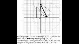 Fermats Last Theorem Proof of Corect Solution with Ion Murgu Circles Paradox [upl. by Ahsemad]