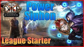 POWER SIPHON TRICKSTER🪄My League Starter Build Guide for Path of Exile 325 Settlers of Kalguur [upl. by Giordano88]