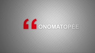 Onomatopée [upl. by Attey]