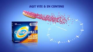 Omnibionta 3 All Day Energy  Publicité téléTV [upl. by Ahsotan]