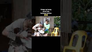 tinago ng taong grasa ang kanyang tsinelas 😂😂 shorts funny funnyshorts prank pranivideos fyp [upl. by Debora]