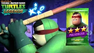 Pulverizer Pack Opening  TMNT Legends [upl. by Arelc]