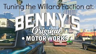 Gta5 Online LOWRIDER HOW TO 4 LOCK quotGAS HOPquot Also A Bennys Willard Faction Custom Review [upl. by Naginnarb7]