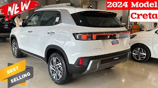 Hyundai Creta 2024 Top Model Review✌️Price  Hyundai creta facelift 2024  creta n line 2024 [upl. by Ahsiemak790]