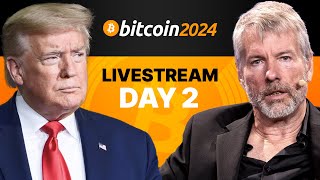 The Bitcoin 2024 Conference Livestream  GA Day 2 [upl. by Chadburn]