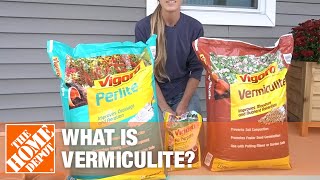 What is Vermiculite  The Home Depot [upl. by Karena]