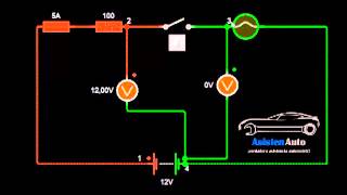 circuitos eléctricos automotrices básicos 1 [upl. by Debo]