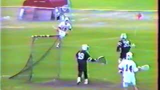 Washington College vs Salisbury Lacrosse 1989 3 [upl. by Tullusus]