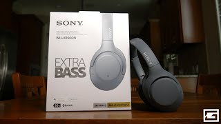 Serious Bass With Style  Sony WHXB900N Extra Bass REVIEW [upl. by Annahsit]