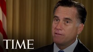 Governor Mitt Romney Talks To Time  TIME [upl. by Arabelle]