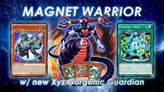 MAGNET WARRIOR 2021 w New Xyz Gorgonic Guardian Negater for Magnet Warrior  YuGiOh Duel Links [upl. by Almond]