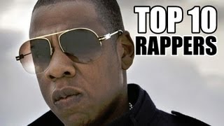 Top 10 Rappers [upl. by Aerdnek]