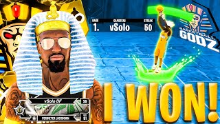 WINNING BASKETBALL GODZ 3rd Place in NBA 2K25 HARDEST EVENT BEST BUILD  BEST JUMPSHOT NBA 2K25 [upl. by Yllor]