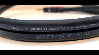 AudioQuest Rocket 11 speaker cable review  What HiFi wasnt wrong [upl. by Oiluarb]