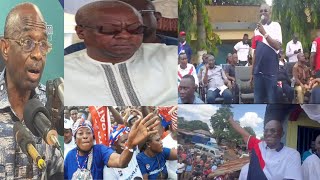 Half of Mahama amp NDC Party supporters in Kintampo rùsh to Ken Agyapong amp Napo to support NPP [upl. by Ehctav]