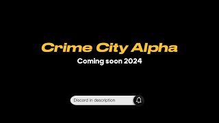 Crime City  Roblox Game Alpha Trailer [upl. by Ylim]