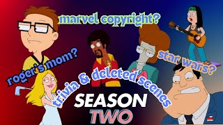 American Dad  SEASON TWO  Deleted Scenes amp Trivia [upl. by Fleming]