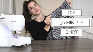 Elastic Waist Skirt Tutorial  Lindsay Brooke [upl. by Argent]