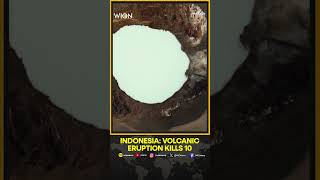 Eastern Indonesias Lakilaki Volcano Erupts Overnight Leaving 10 Dead  Video [upl. by Oznofla]