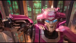 Transformers ONE 2024 Elita vs Airachnid Fight Scene [upl. by Emya682]