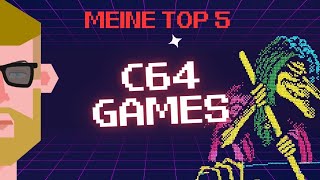 🍞🕹️ 5 TOP  C64 Spiele aus meiner Kindheit  1  DEUTSCH [upl. by Ateuqirne]