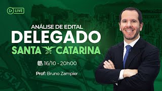 🚨 Análise de Edital Delegado de Polícia Civil Santa Catarina [upl. by Whitelaw]