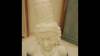 Marble Goddess Parvati Bust Statue goddess parvati youtubeshorts [upl. by Dee]