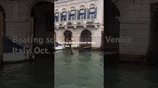 BoatsVenice Italy Toured Oct 2024 SONG BABYMONSTER my favorite group CLIK CLAK DRIP album [upl. by Carmel]