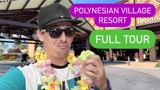 Full Tour of Walt Disney World Polynesian Village Resort  Grounds Pools and Restaurants [upl. by Rollecnahc83]