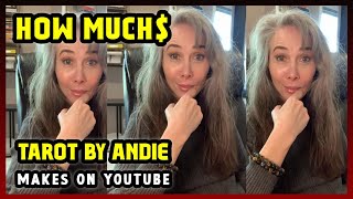 This Is How much money Tarot By Andie makes on YouTube 2024 [upl. by Zetniuq]