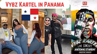 Vybz Kartel in Panama Cyber Truck Settings Freedom Street Concert and More [upl. by Marlane733]