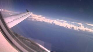 A 3 minute trip  United Airlines Flight 806 Puerto Vallarta to San Francisco Time Lapse [upl. by Nahpets]