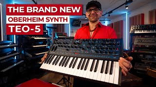 TEO5 Synthesizer Unboxing amp Demo Feat Tom Oberheim [upl. by Joan]