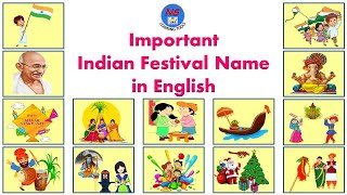 Festivals of India  Festivals name  30 Indian festivals  Different types of festivals  festivals [upl. by Waylon]