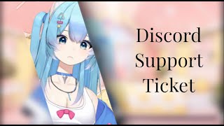 How does our Discord support ticket work 00 [upl. by Kiersten]