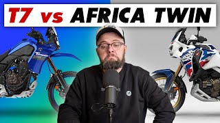 Yamaha Ténéré Vs Honda Africa Twin Which Is Better OffRoad [upl. by Novihc512]