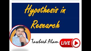 Hypothesis in research  Gyan Academy UGC NET [upl. by Odraboel]