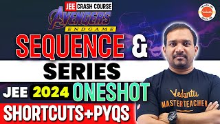 Sequence amp Series  One Shot  Shortcuts  PYQs  JEE 2024  Maths  Kiran Sir  Class 11 amp 12 [upl. by Eylatan355]