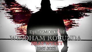 Tribute To Windham Rotunda quotBray Wyattquot 19872023 [upl. by Nyrtak]